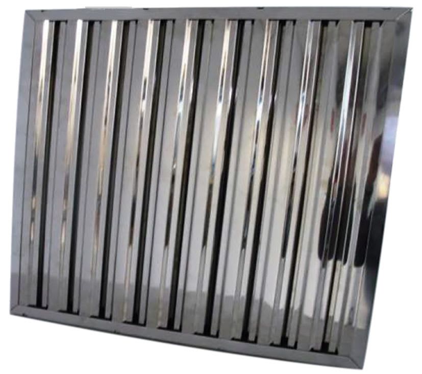 S&P - Filtre à choc tout inox pour hotte professionnelle MAXFIL