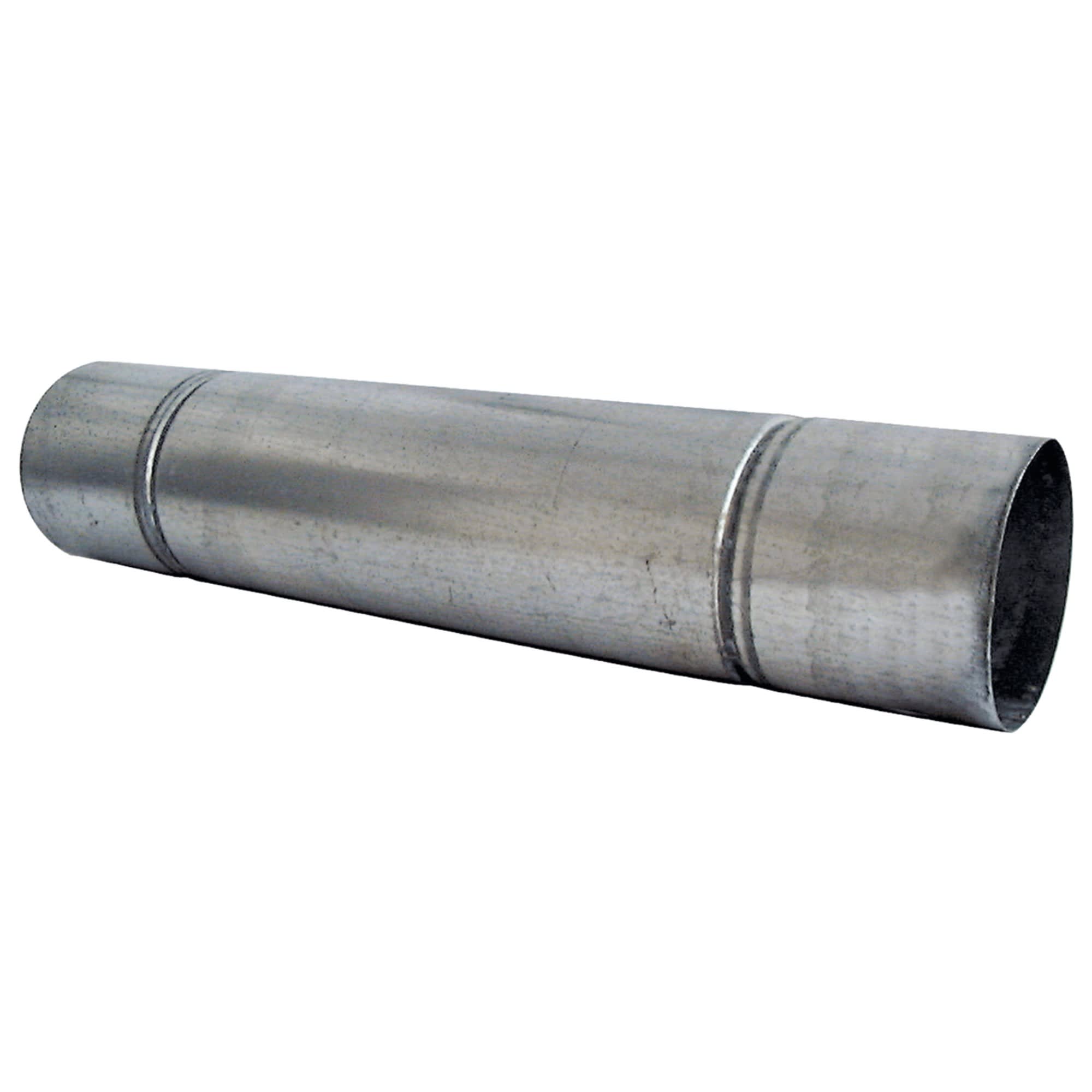 S&P - Fourreau lisse en acier galvanisé pour traversée de terrasse, D 160 mm