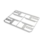 S&P - Grille anti-chute pour volets KAMOUFLAGE, dimensions 400 x 500 mm