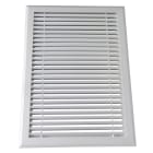 S&P - Grille métallique habitat collectif pour volet AVANTAGE, dimensions 380 x 630 mm