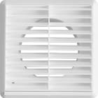 S&P - Grille extérieure PVC rigide carrée raccord circulaire, D 100 mm, gamme TUBPLA