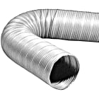 S&P - Gaine semi-rigide acier galvanisé, classement M0, D 125 mm, longueur 3 m