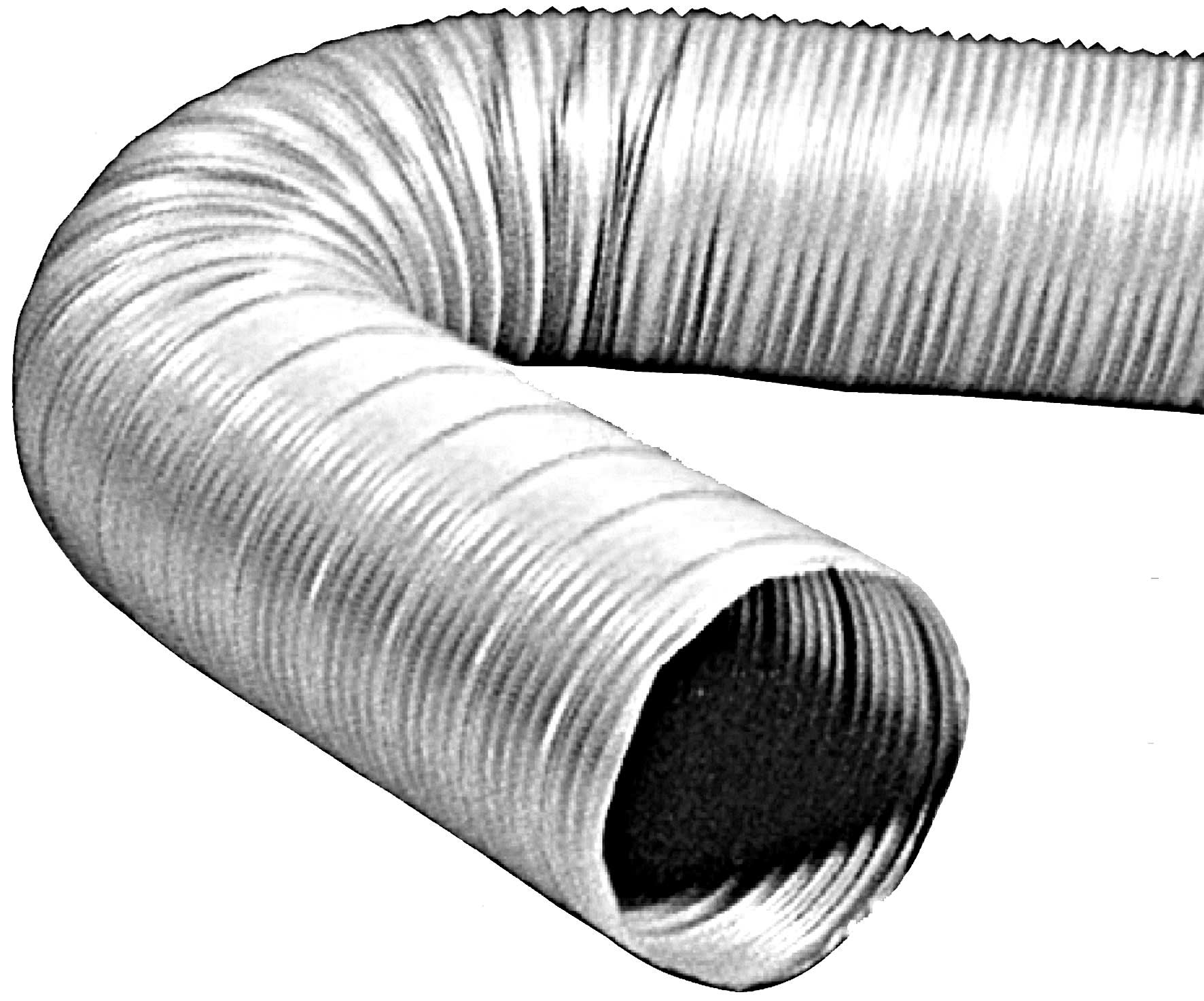 S&P - Gaine semi-rigide acier galvanisé, classement M0, D 250 mm, longueur 3 m