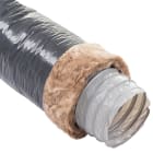 S&P - Gaine souple isolée ECOSOFT, isolation 25 mm, zéro phtalate, D 160 mm, long 6 m
