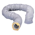 S&P - Gaine souple PVC renforcée, isolée 50 mm de verre, diamètre 125 mm, longueur 6 m