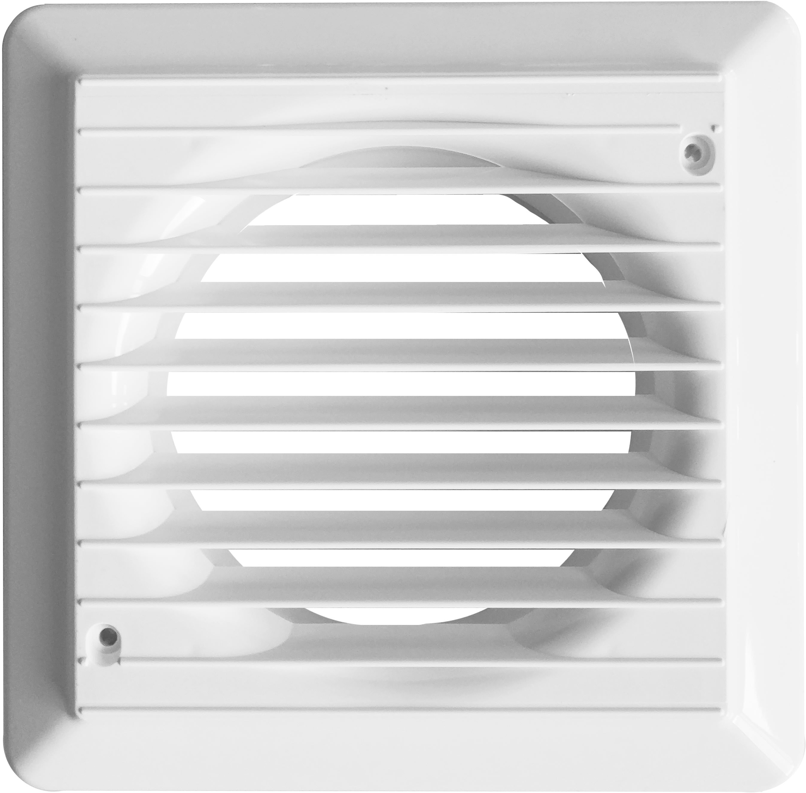 S&P - Grille plastique intérieure, diamètre de raccordement 100 mm