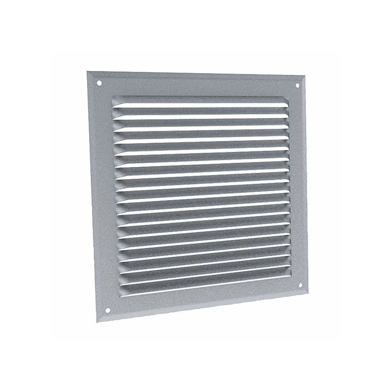 S&P - Grille de soufflage/reprise d'air extérieur, alu, 1320 à 1610 m3/h, D 440x440 mm