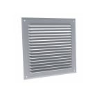S&P - Grille de soufflage/reprise d'air extérieur, alu, 290 à 350 m3/h, D 250 x 250 mm