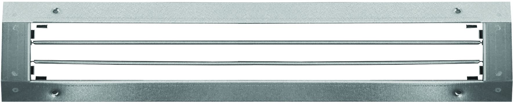 S&P - Grille de soufflage/reprise pour conduits CMS, D 125 à 400 mm, long. 500 mm