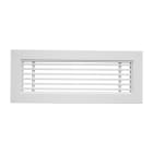 S&P - Grille linéaire de soufflage/reprise, blanc, 275 à 750 m3/h, D 500 x 100 mm