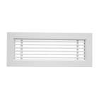 S&P - Grille linéaire de soufflage/reprise, blanc, 460 à 1380 m3/h, D 600 x 200 mm