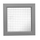 S&P - Grille de reprise à mailles fixes, alu, D 600 x 500 mm