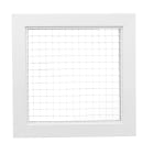 S&P - Grille de reprise à mailles fixes, blanc, 350 à 660 m3/h, D 500 x 100 mm