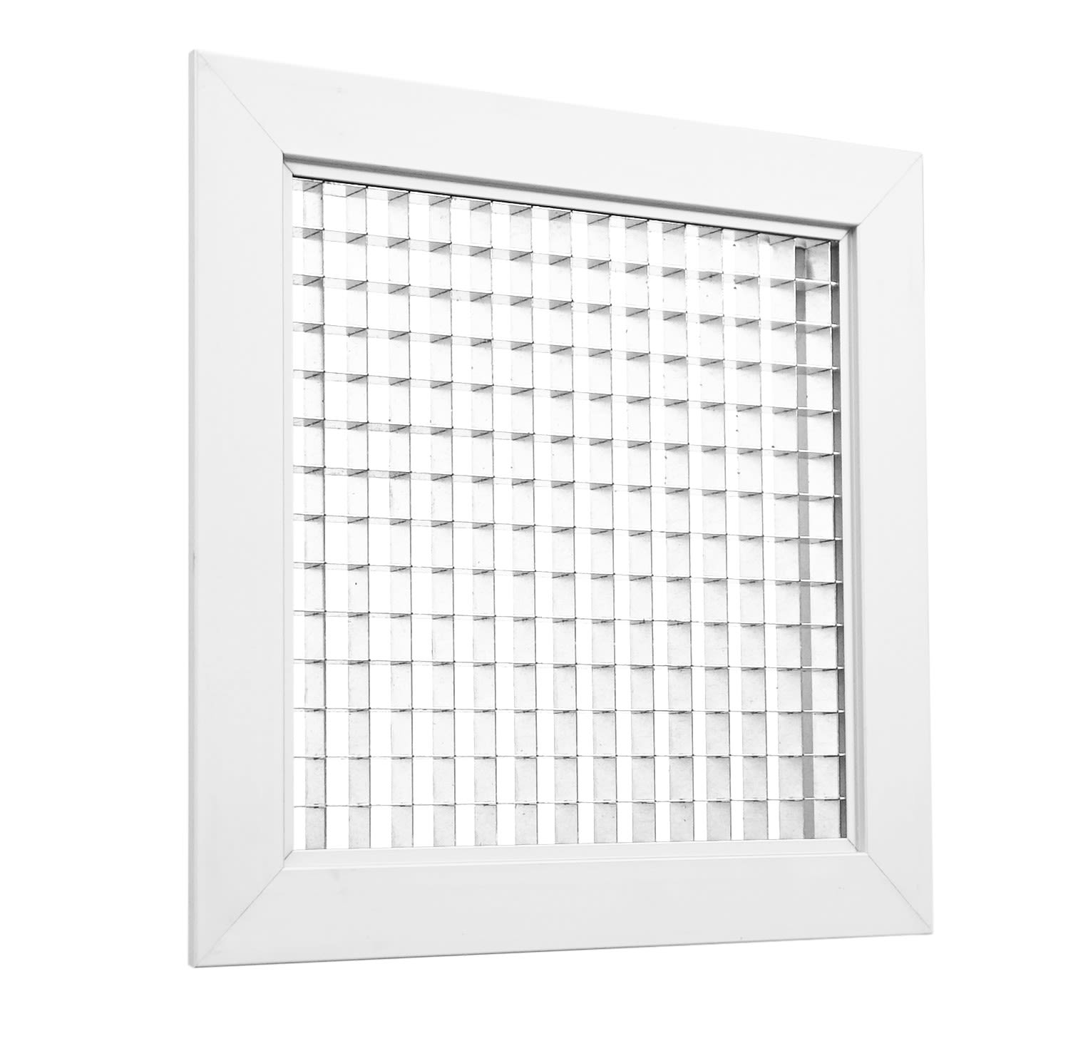 S&P - Grille de reprise à mailles fixes, blanc, 420 à 780 m3/h, D 600 x 100 mm