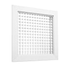 S&P - Grille de reprise à mailles fixes, blanc, 2390 à 4710 m3/h, D 500 x 500 mm
