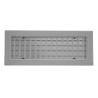 S&P - Grille de soufflage/reprise à ailettes orient. dble déflec, alu, D 300 x 200 mm