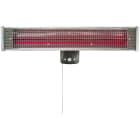 S&P - Réglette infrarouge murale, dét. de présence, montage intérieur/extérieur 1800W