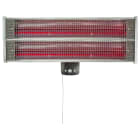 S&P - Réglette infrarouge murale, dét. de présence, montage int/ext, 1200/2400W