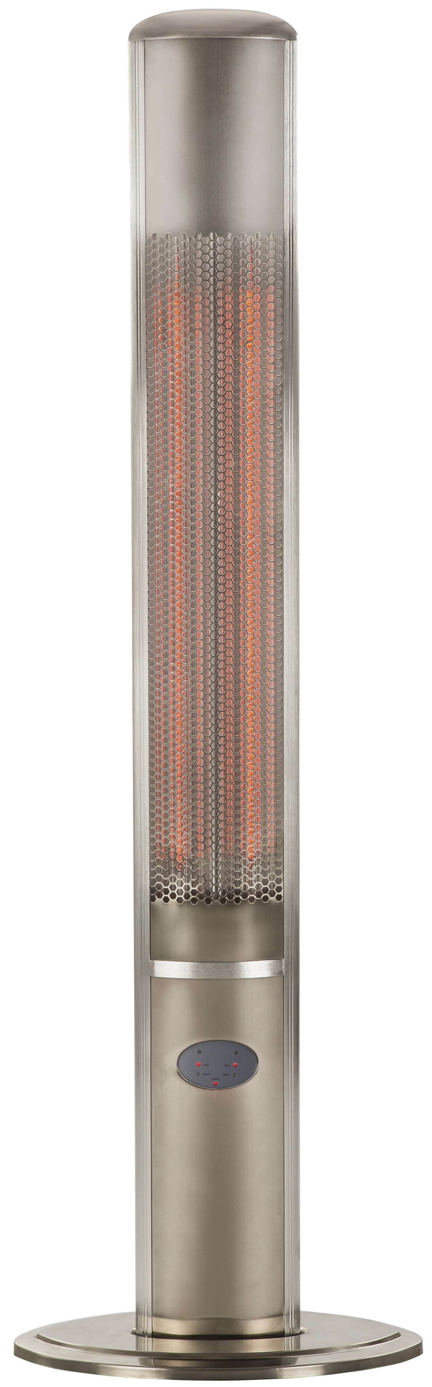 S&P - Colonne infrarouge, 2 lampes carbone 900/1800 W, HT 159,5 cm, cde à distance