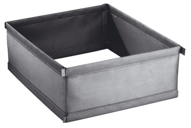 S&P - Manchette souple rectangulaire M0, 711x325,5 mm, pour caissons ILHB/T 450