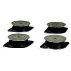 S&P - Plots supports pour caissons ILHT (lot de 4 unités)