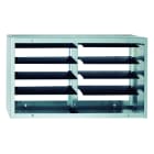 S&P - Capot pare-pluie avec grille moteur verticale pour caissons ILHB/T 500