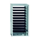 S&P - Capot pare-pluie avec grille moteur verticale pour caissons ILHB/T 500