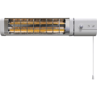 S&P - Réglette infrarouge murale, détection de présence, cde à cordelette, 750/1500W