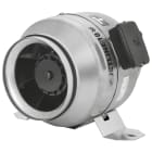 S&P - Ventilateur tertiaire inline 1000m3-h, D200, mono 230V, variateur, boite a borne