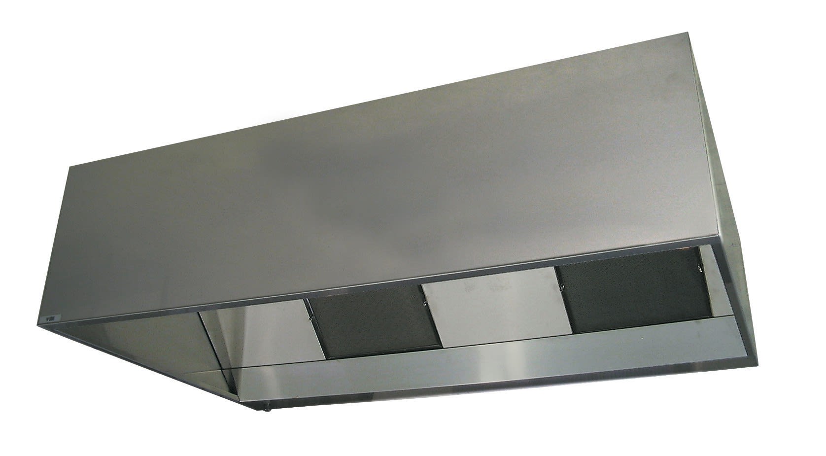 S&P - Capteur de cuisine pro non motorisé hauteur 50 cm, longueur 2,5 m, visière 1,2 m