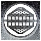 S&P - Virole circul + registre perforé pour hotte maxfil, montage en usine, d 250 mm