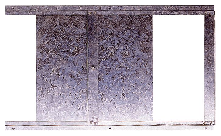 S&P - Registre guillotine monté pour hotte MAXFIL, diamètre 400 mm