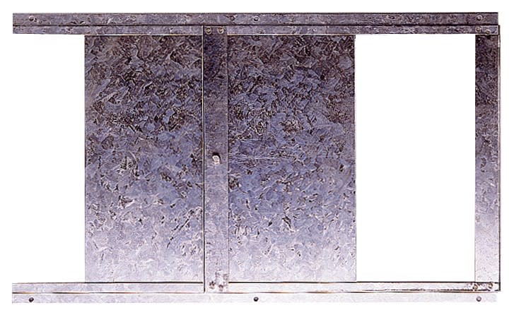 S&P - Registre guillotine non monté pour hotte MAXFIL, diamètre 400 mm