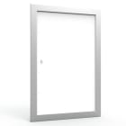 S&P - Volet de désenfumage à portillon, install. vert, personnalisable, D 380 x 630 mm