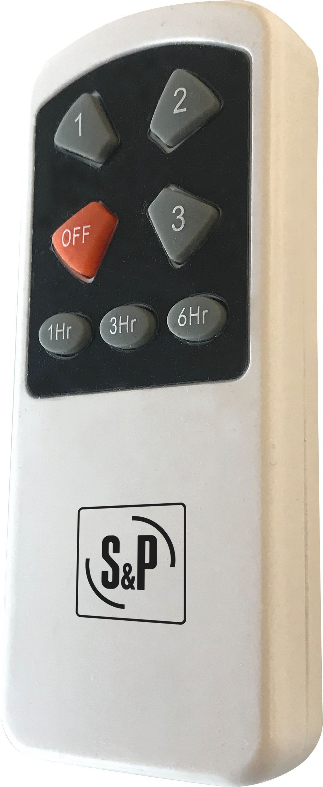S&P - Radio commande à distance temporisation 1, 3 ou 6 heures pour HTB RC