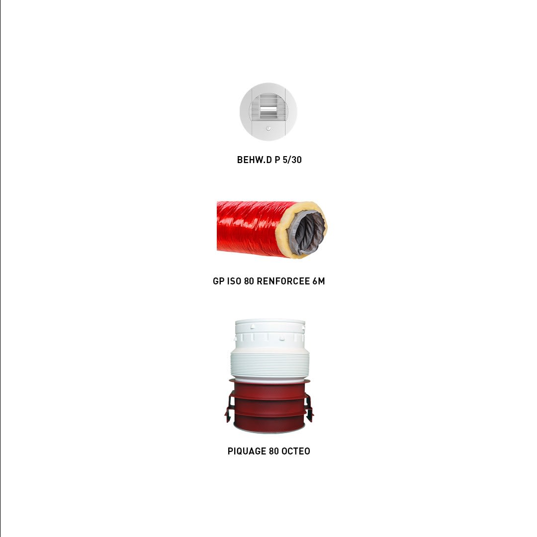 S&P - OPTION CMI WC SUP Gaine isolée RENFORCEE pour KIT CMI 3B
