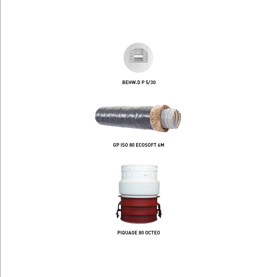 S&P - OPTION CMI WC SUP Gaine isolée ECOSOFT pour KIT CMI 3B et 2B