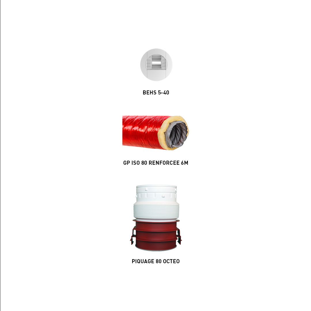 S&P - OPTION CMI CELLIER SUP Gaine isolée RENFORCEE pour KIT CMI 3B