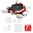 S&P - Kit VMC Radio Ecowatt spécial QAI, intelligente et autonome jusqu'à 6 sanitaires