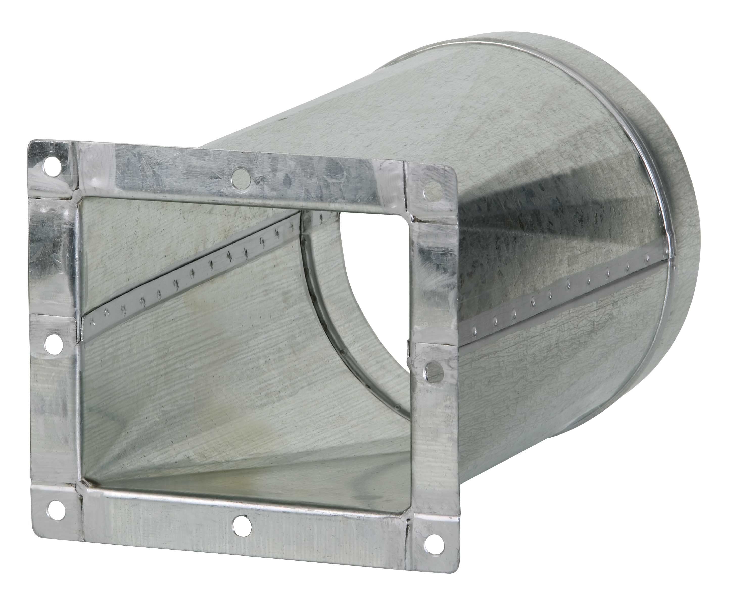 S&P - Bride rectangulaire/circulaire à monter au soufflage des CMB/T 140