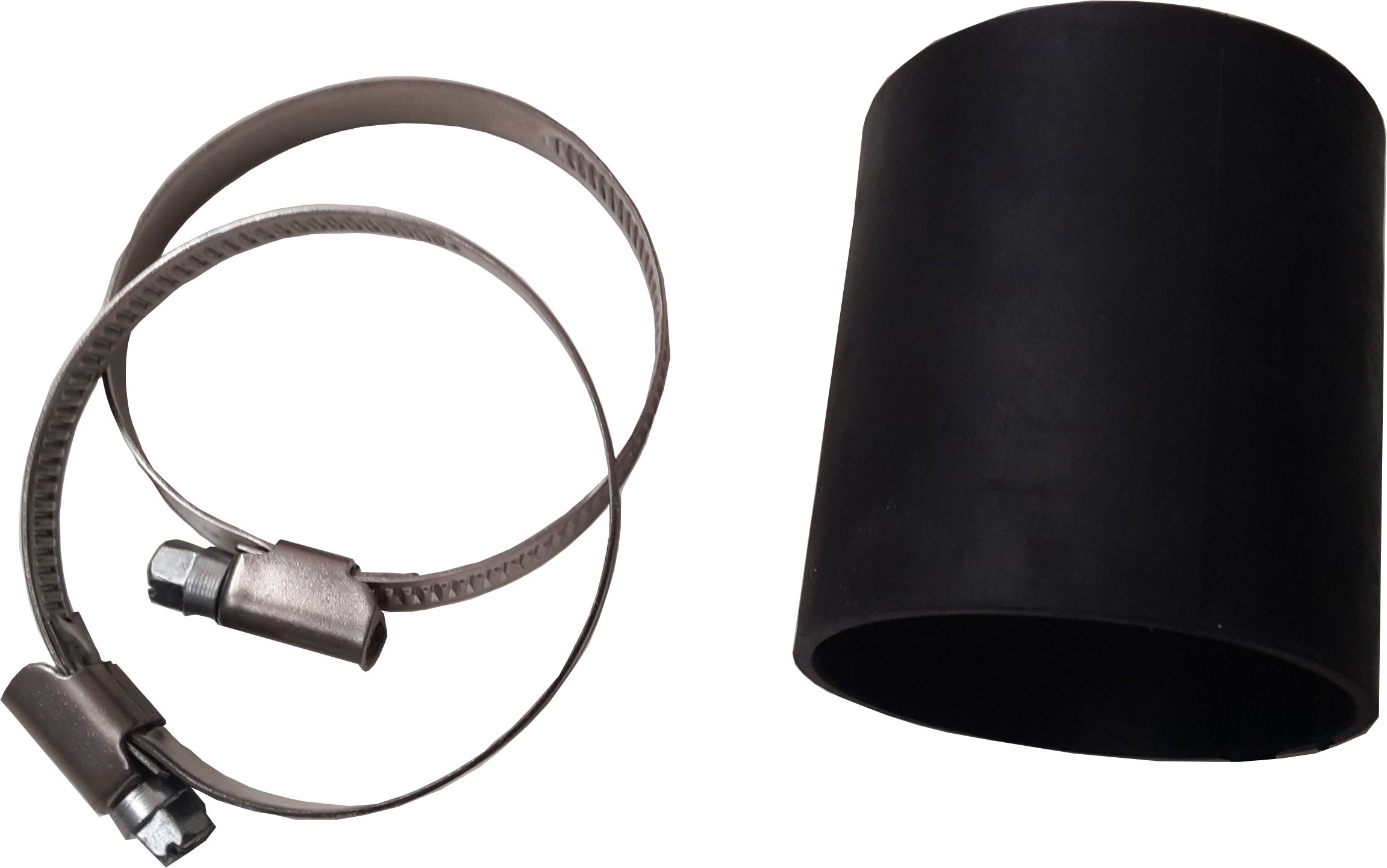 S&P - Kit manchon souple 51 / 50 mm + 2 colliers pour aspiration centralisée SAPHIR