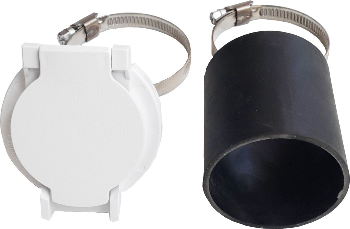 S&P - Kit prise de service blanche SAPHIR avec manchette souple et 2 colliers