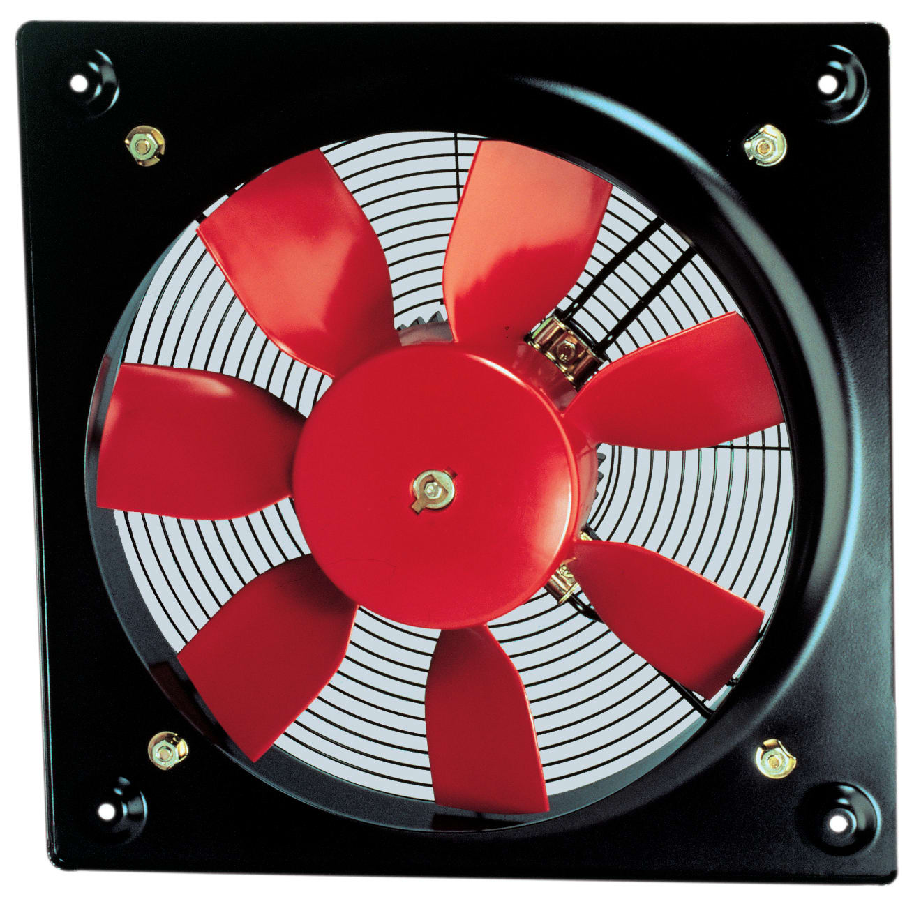 S&P - Ventilateur mural, hélice PVC, 3150 m3/h, 2 pôles, triphasé 230/400V, D 315 mm