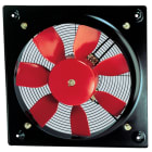 S&P - Ventilateur mural, hélice PVC, 3550 m3/h, 2 pôles, triphasé 230/400V, D 355 mm