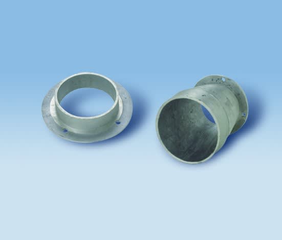 S&P - Bride de raccordement au soufflage D125 pour CBB/CBT 80