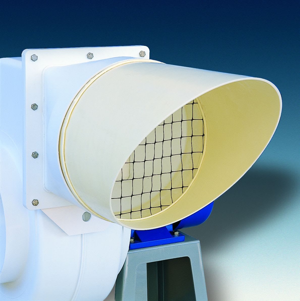 S&P - Visière Pare-pluie grillagée circulaire pour ventilateur CMPT 315