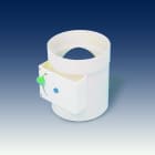 S&P - Registre manuel D 160 mm pour ventilateur centrifuge polypropylène CMP