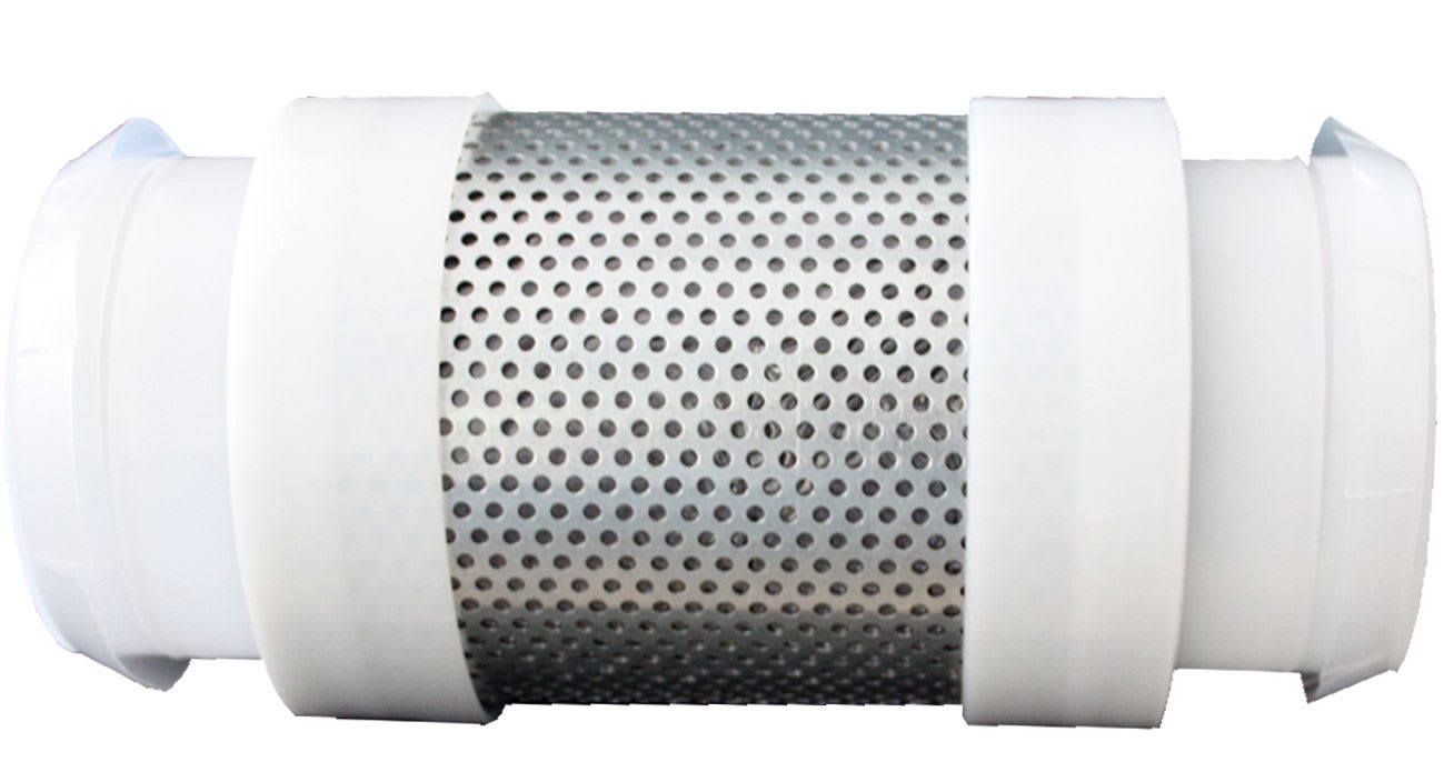 S&P - Liaison d'atténuation acoustique circulaire, réduction de 6 dB(A), D 80 mm