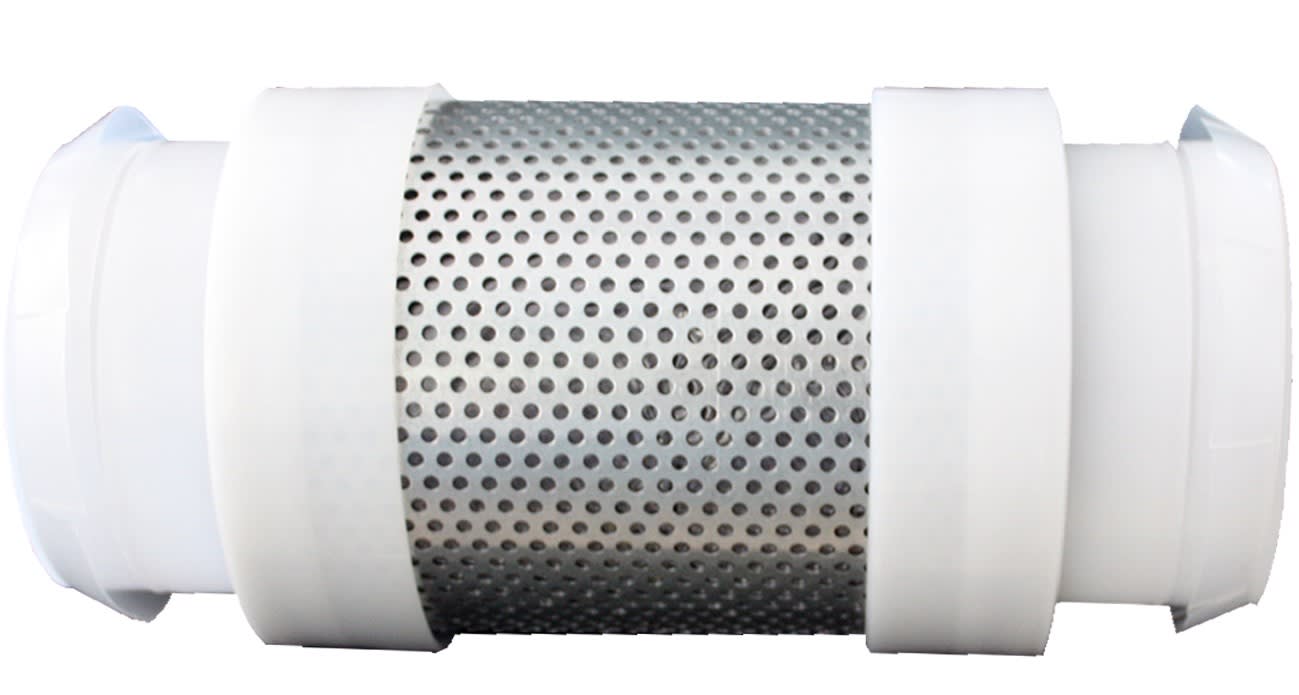 S&P - Liaison d'atténuation acoustique circulaire, réduction de 6 dB(A), D 80 mm