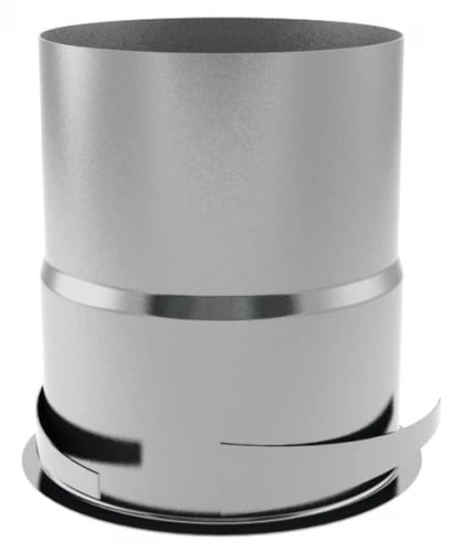 S&P - Manchette métallique longue à griffes pour bouches TMM/TMP, D 125 mm